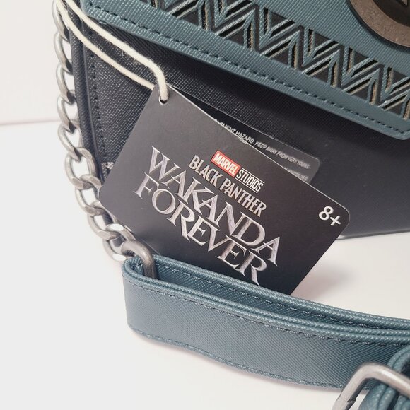 Loungefly Wakanda Forever Crossbody Bag | NWT Marvel Black Panther - Picture 6 of 16
